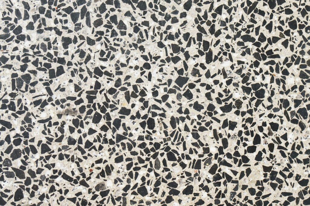 exposed aggregate concrete finish